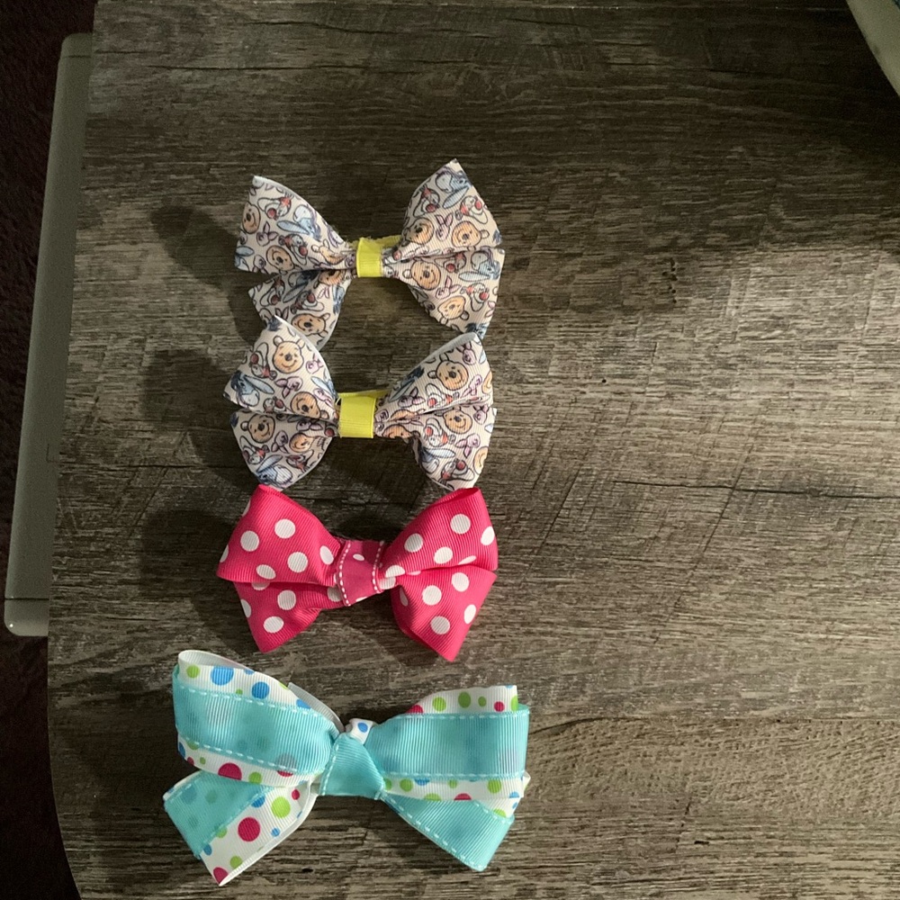 Colorful Kids Hair Bow - Picture 2 of 4